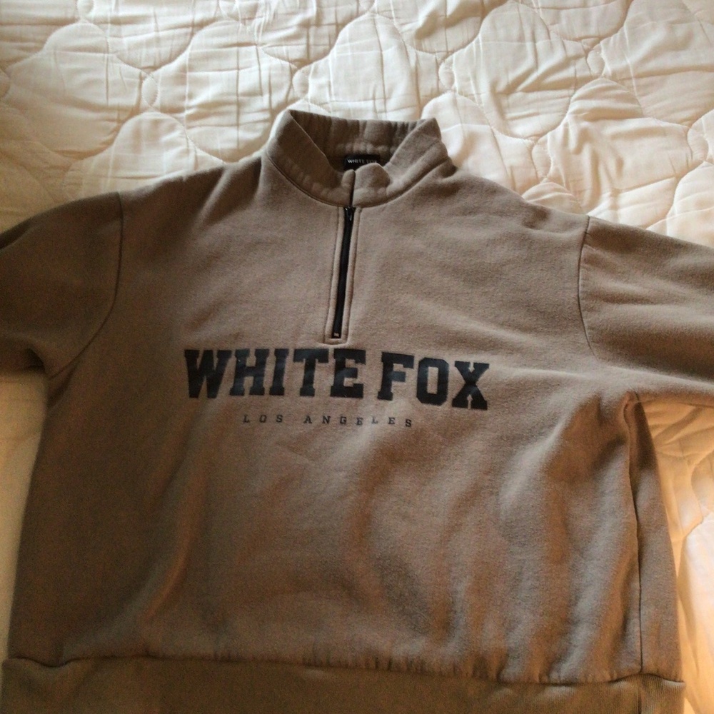 White Fox Zip up